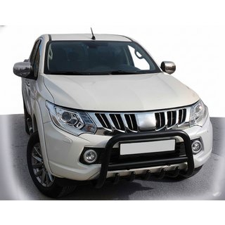 Bullbar WT003 Black (rustfrit stål) Mitsubishi L200 2015–2024 foto 3