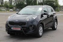Kia Sportage 2015–2021 Bullbar WT003 Black (rustfrit stål) foto 5