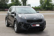 Kia Sportage 2015–2021 Bullbar WT003 Black (rustfrit stål) foto 3