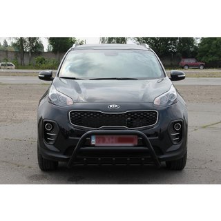 Bullbar WT003 Black (rustfrit stål) foto 4