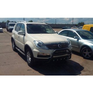 Frontbøjle WT004 Black (rustfrit stål) SsangYong Rexton I 2001–2017 foto 3