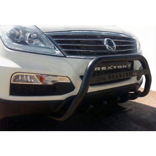 Frontbøjle WT004 Black (rustfrit stål) SsangYong Rexton I 2001–2017 foto 1