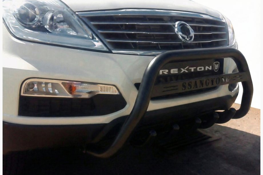 SsangYong Rexton I 2001–2017 Frontbøjle WT004 Black (rustfrit stål) Image