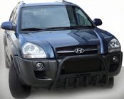 Hyundai Tucson JM 2004– Kængurubøjle WT004 Black (rustfrit stål) foto 3