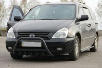 Kia Carnival 2002–2013 Frontbøjle WT004 Black (rustfrit stål) foto 3