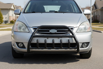 Kia Carens 1999–2012 Bullbar WT003 Black (rustfrit stål) foto 1
