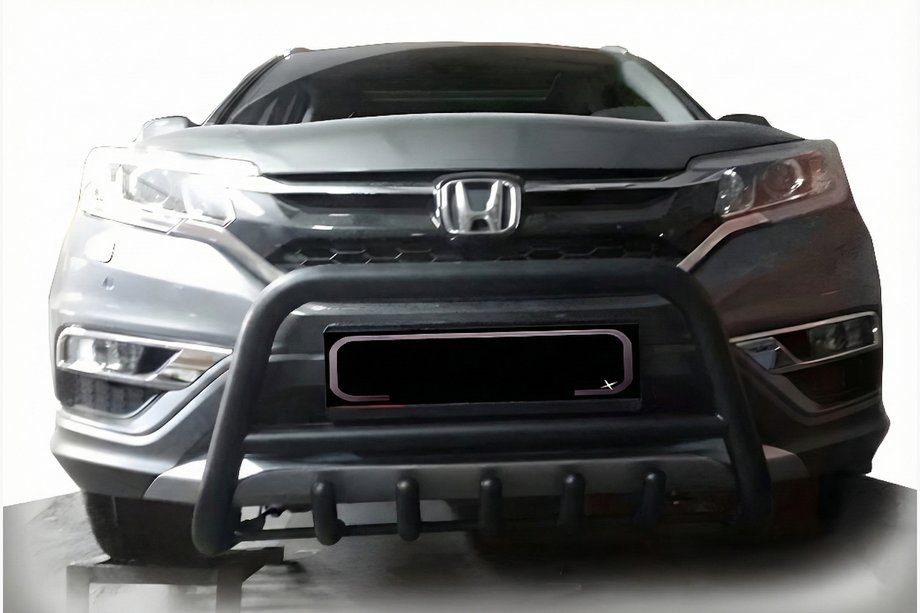 Honda CRV 2017–2022 Frontbeskyttelsesbøjle WT003 Black (2016-2019, rustfrit stål) Image