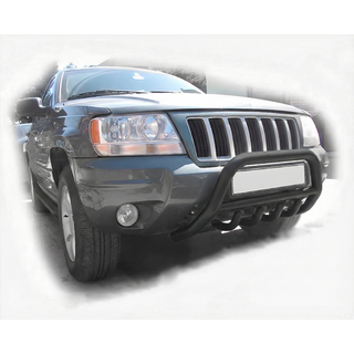 Kængurubøjle WT003 Black Jeep Grand Cherokee WK 2004–2010 foto 1