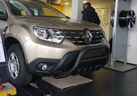 Renault Duster 2018–2024 Kængurubøjle uden logo WT003 Black (rustfrit stål) foto 8