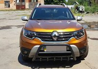 Renault Duster 2018–2024 Kængurubøjle uden logo WT003 Black (rustfrit stål) foto 6