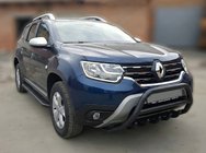 Dacia Duster 2018–2024 Kængurubøjle uden logo WT003 Black (rustfrit stål) foto 1