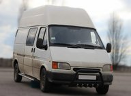 Ford Transit 1991–2000 Bullbar WT003 Black (rustfrit stål) foto 4