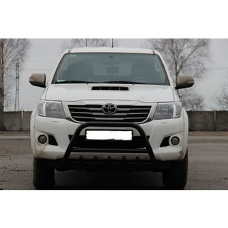 Bullbar WT003 Black (rustfrit stål) Toyota Hilux 2006–2015 foto 1