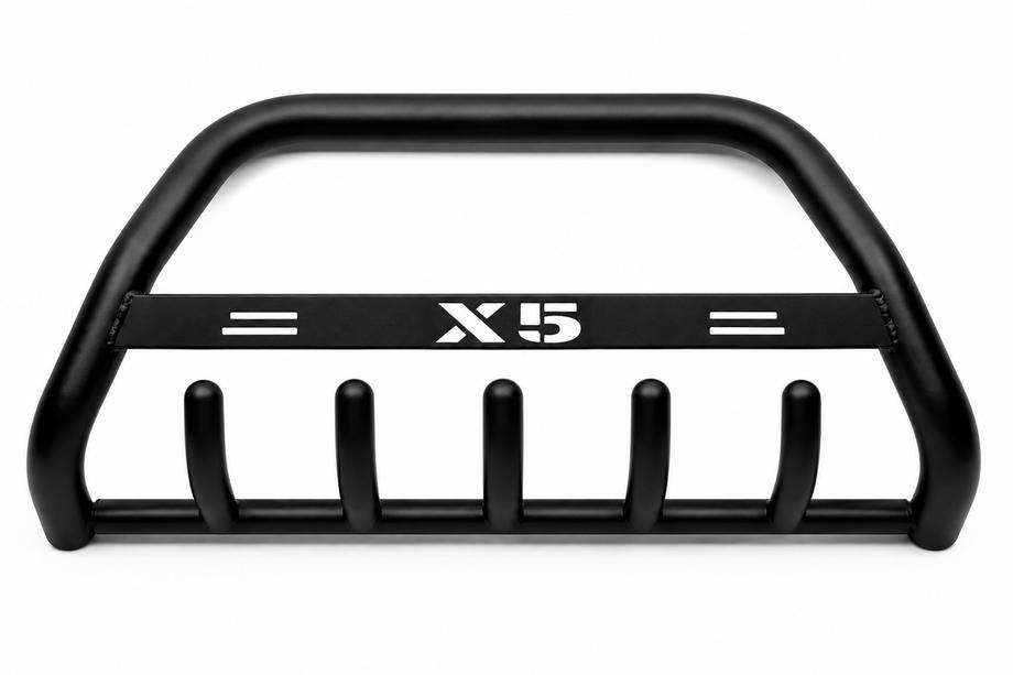 BMW X5 E53 1999–2006 Frontbøjle WT004 Black (rustfrit stål) Image