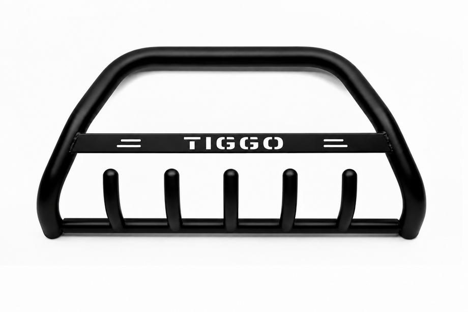 Chery Tiggo 1 2005–2016 Frontbøjle WT004 Black (rustfrit stål) Image