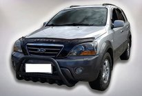 Kia Sorento I BL 2002–2009 Frontbøjle WT004 Black (rustfrit stål) foto 3