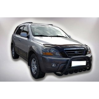 Frontbøjle WT004 Black (rustfrit stål) Kia Sorento I BL 2002–2009 foto 1