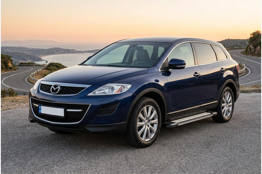 Mazda CX-9 2007–2016 Sidetrin Rainbow (2 stk., aluminium) Image