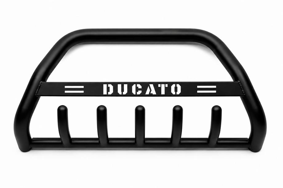 Fiat Ducato 1995–2006 Frontbøjle WT004 Black (rustfrit stål) Image