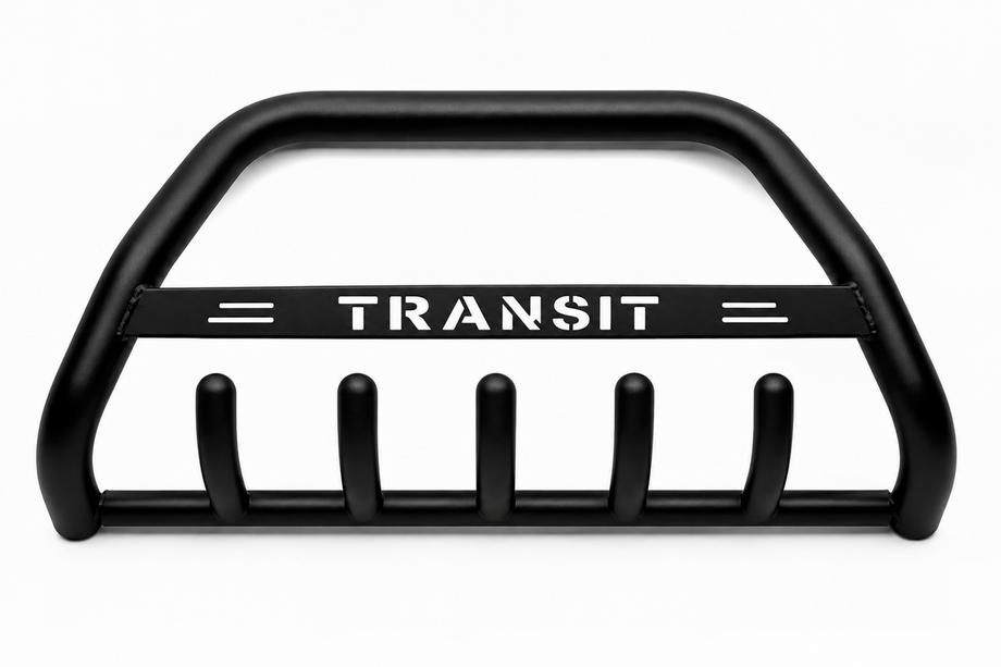 Ford Transit 1991–2000 Frontbøjle WT004 Black (rustfrit stål) Image