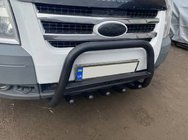 Ford Transit 2000–2014 Frontbøjle WT004 Black (rustfrit stål) foto 2