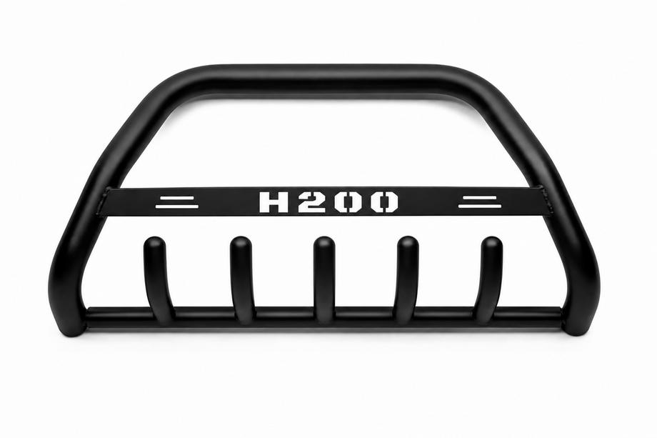 Hyundai H200, H1, Starex 1998–2007 Frontbøjle WT004 Black (rustfrit stål) Image