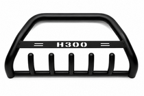 Hyundai H300, H1, Starex 2008–2020 Frontbøjle WT004 Black (rustfrit stål) foto 2