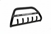 Hyundai H300, H1, Starex 2008–2020 Frontbøjle WT004 Black (rustfrit stål) foto 7