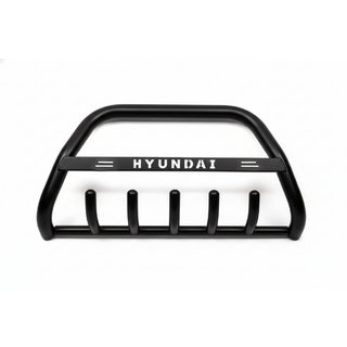Frontbøjle WT004 Black (rustfrit stål) Hyundai H300, H1, Starex 2008–2020 foto 2