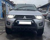 Mitsubishi L200 2006–2015 Frontbøjle WT004 Black (rustfrit stål) foto 1