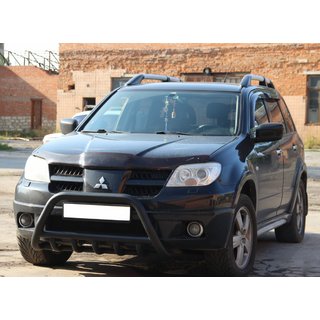 Bullbar WT003 Black (rustfrit stål) foto 4