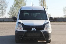 Renault Kangoo 1998–2008 Frontbøjle WT004 Black (rustfrit stål) foto 1