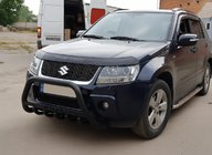 Suzuki Grand Vitara 2005–2017 Frontbøjle WT004 Black (rustfrit stål) foto 1
