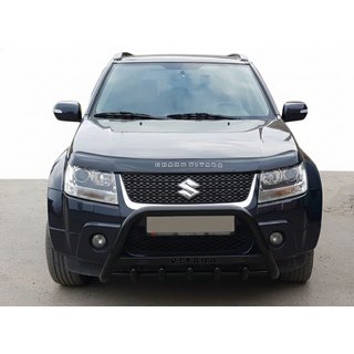 Frontbøjle WT004 Black (rustfrit stål) Suzuki Grand Vitara 2005–2017 foto 3