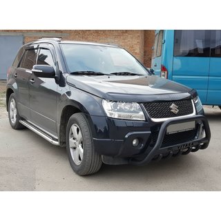 Frontbøjle WT004 Black (rustfrit stål) Suzuki Grand Vitara 2005–2017 foto 4