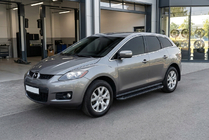 Mazda CX-7 2006–2012 Allmond Black sidetrin (2 stk., aluminium) foto 1
