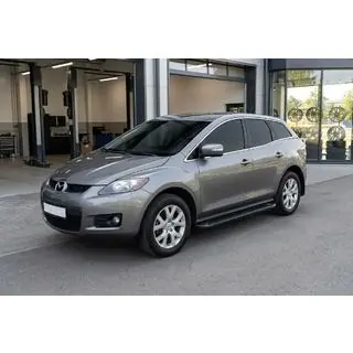 Allmond Black sidetrin (2 stk., aluminium)
