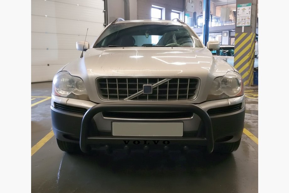 Volvo XC90 2002–2014 Frontbøjle WT004 Black (rustfrit stål) Image