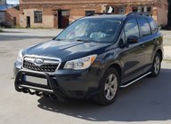 Subaru Forester 2013–2018 Bullbar WT003 Black (rustfrit stål) foto 1