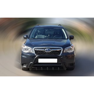 Bullbar WT003 Black (rustfrit stål) Subaru Forester 2013–2018 foto 4