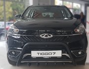 Chery Tiggo 7 2016–2019 Bullbar WT003 Black (rustfrit stål) foto 1