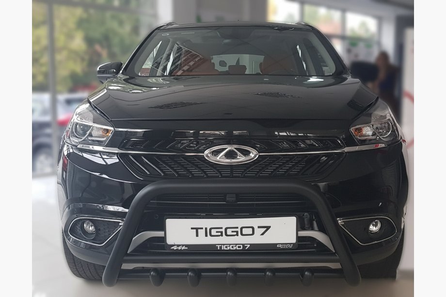 Chery Tiggo 7 2016–2019 Bullbar WT003 Black (rustfrit stål) Image