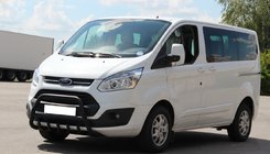 Ford Custom 2013–2022 Bullbar WT003 Black (rustfrit stål) foto 1