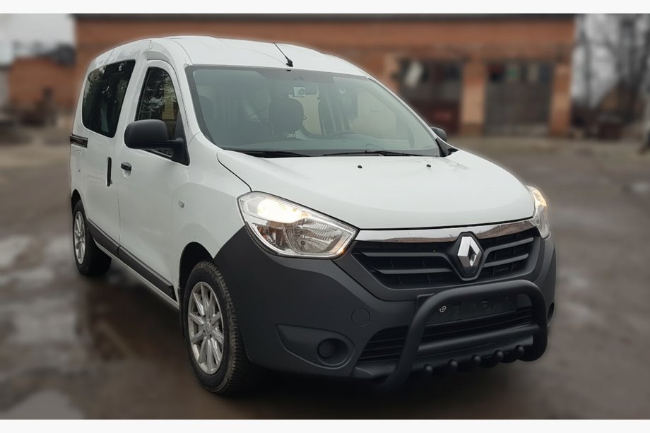 Dacia Lodgy 2012–2022 Bullbar WT003 Black (rustfrit stål) Image