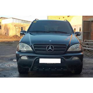 Kængurubøjle WT004 Black (rustfrit stål) Mercedes ML W163 1997–2005 foto 2