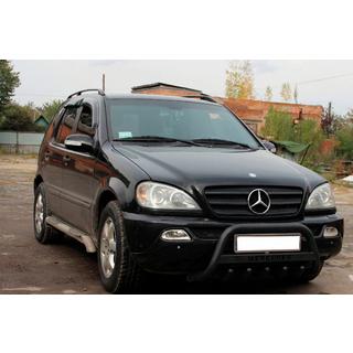 Kængurubøjle WT004 Black (rustfrit stål) Mercedes ML W163 1997–2005 foto 1