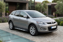 Mazda CX-7 2006–2012 Sunrise sidetrin (2 stk., aluminium) foto 1