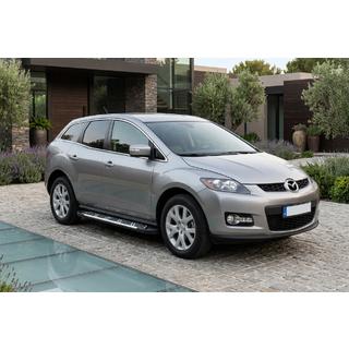 Sunrise sidetrin (2 stk., aluminium) Mazda CX-7 2006–2012 foto 1