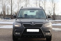 Skoda Yeti 2009–2017 Bullbar WT003 Black (rustfrit stål) foto 3