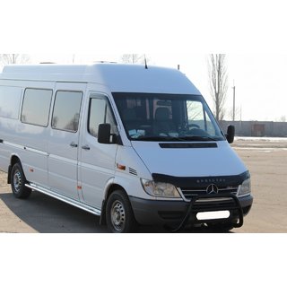 Kængurubøjle WT003 Black (rustfrit stål) Mercedes Sprinter W901/902/903/904/905 1995–2006 foto 4